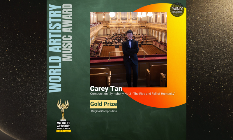 2025 World Artistry Award—Gold Prize in Original Composition