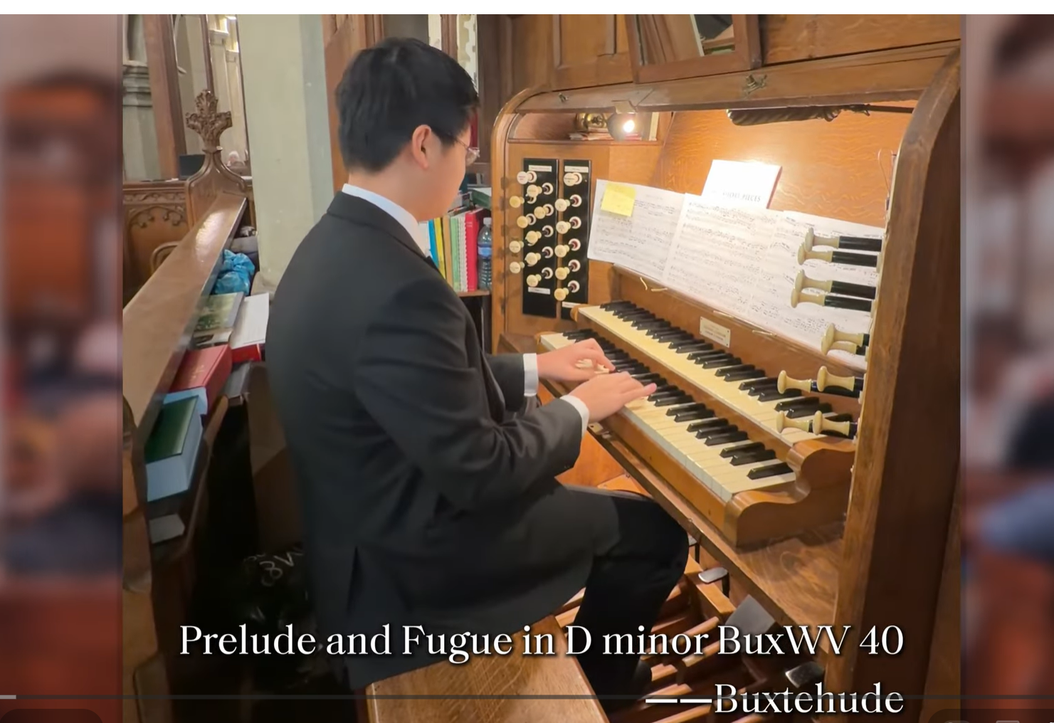 Carey Tan (age 12) plays organ at Aldenham Church Charity Concert